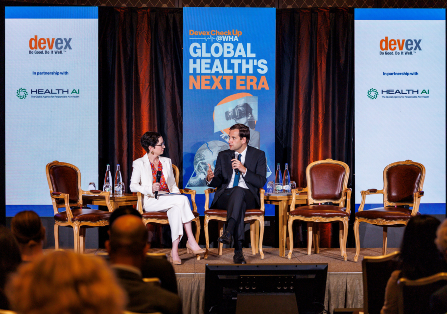 Devex CheckUp at the World Health Assembly in Geneva, 2025