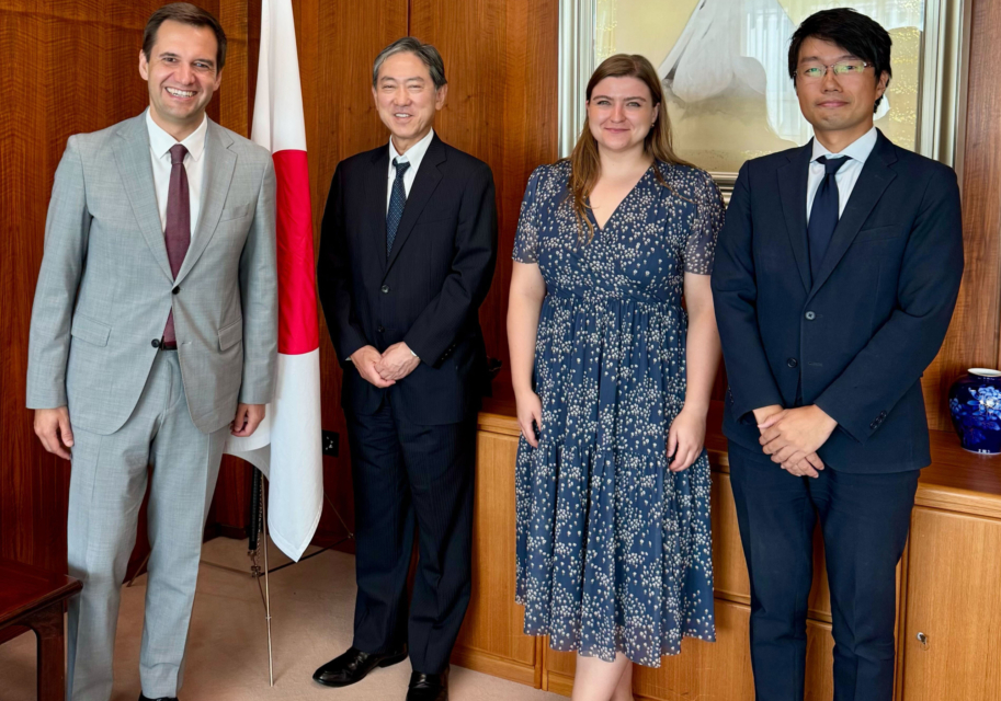 Meeting at the Japanese Mission