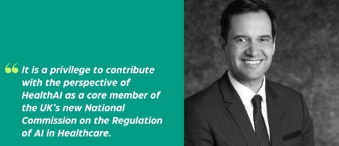 HealthAI CEO joins new UK commission to help accelerate use of Responsible AI in Health