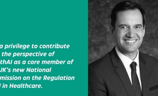 HealthAI CEO joins new UK commission to help accelerate use of Responsible AI in Health