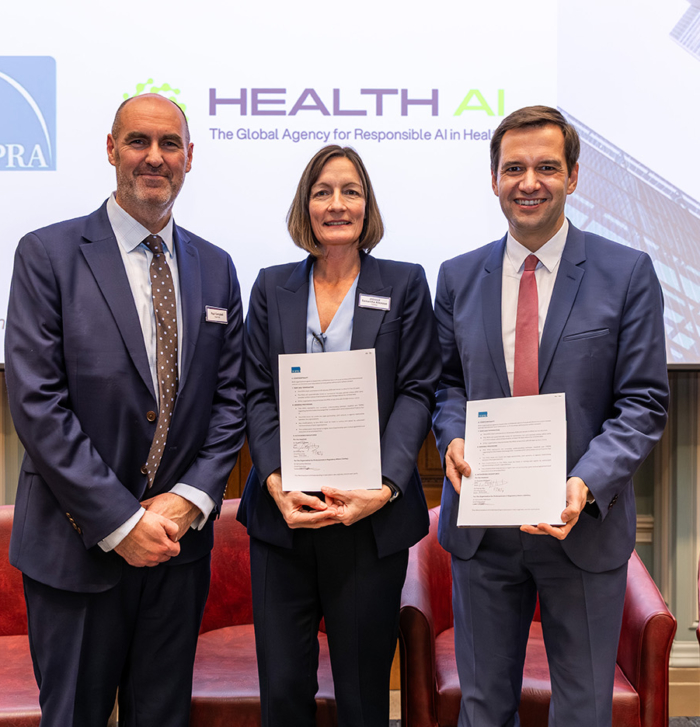 HealthAI signs Memorandum of Understanding with TOPRA and announces co-chair role for Chief Regulatory Officer