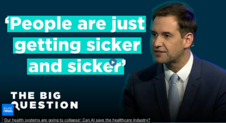 Euronews: ‘Our health systems are going to collapse’: Can AI save the healthcare industry?