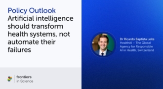 Frontiers Policy Labs: AI should transform health systems, not automate their failures