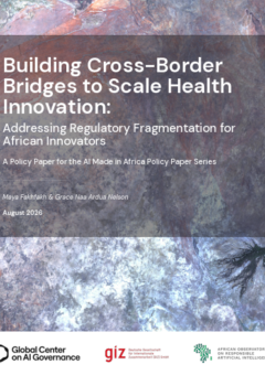 Building Cross-Border Bridges to Scale Health Innovation: Addressing Regulatory Fragmentation for African Innovators