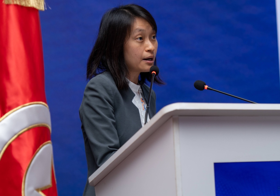Dr. Peiling Yap at TeleHealth Connect in Tunis, 2026